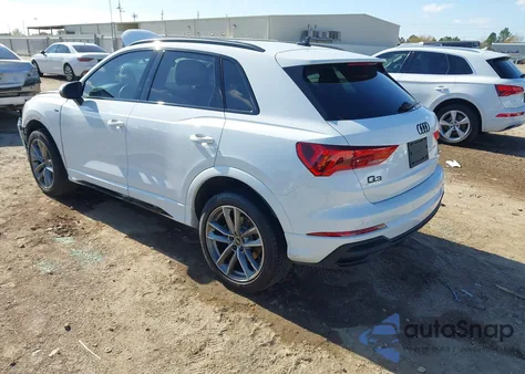 2024 Audi Q3 Premium Plus 45 Tfsi S Line Quattro Tiptronic from USA, damaged, VIN WA1EECF3XR1085456